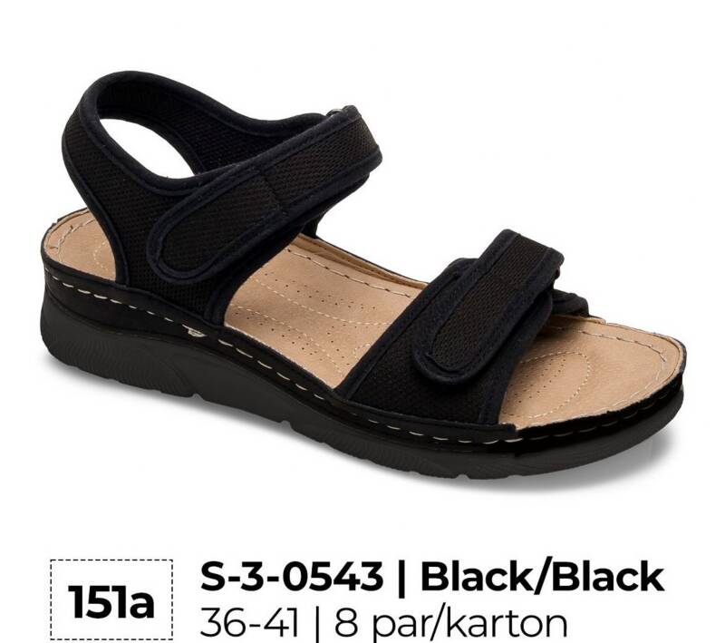 Sandały damskie Roz 36-41 / 8 par